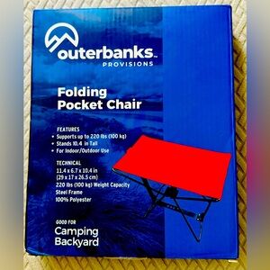 Folding Pocket Chair